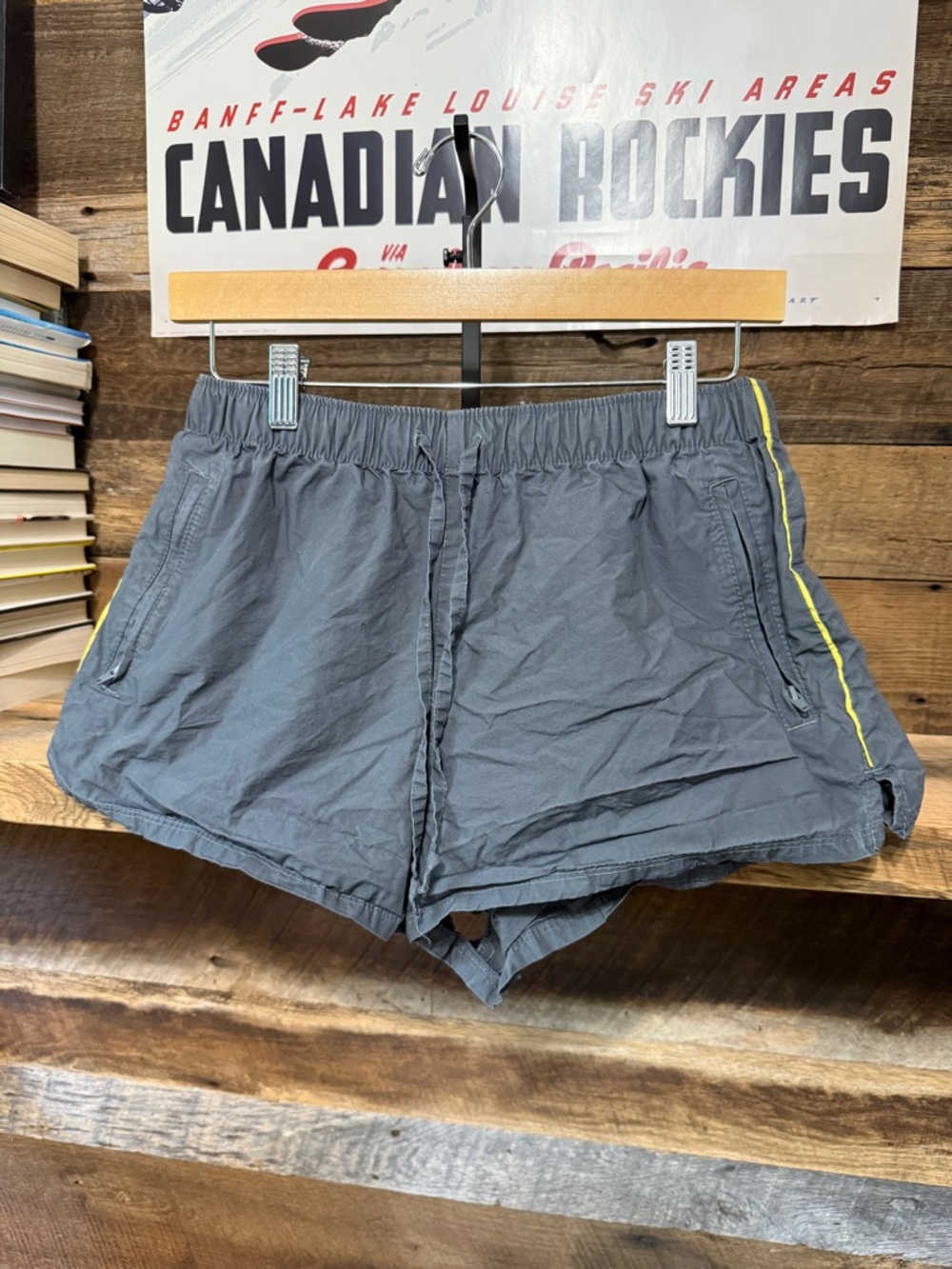 2 - H&M Women's Athletic Shorts with Stripe